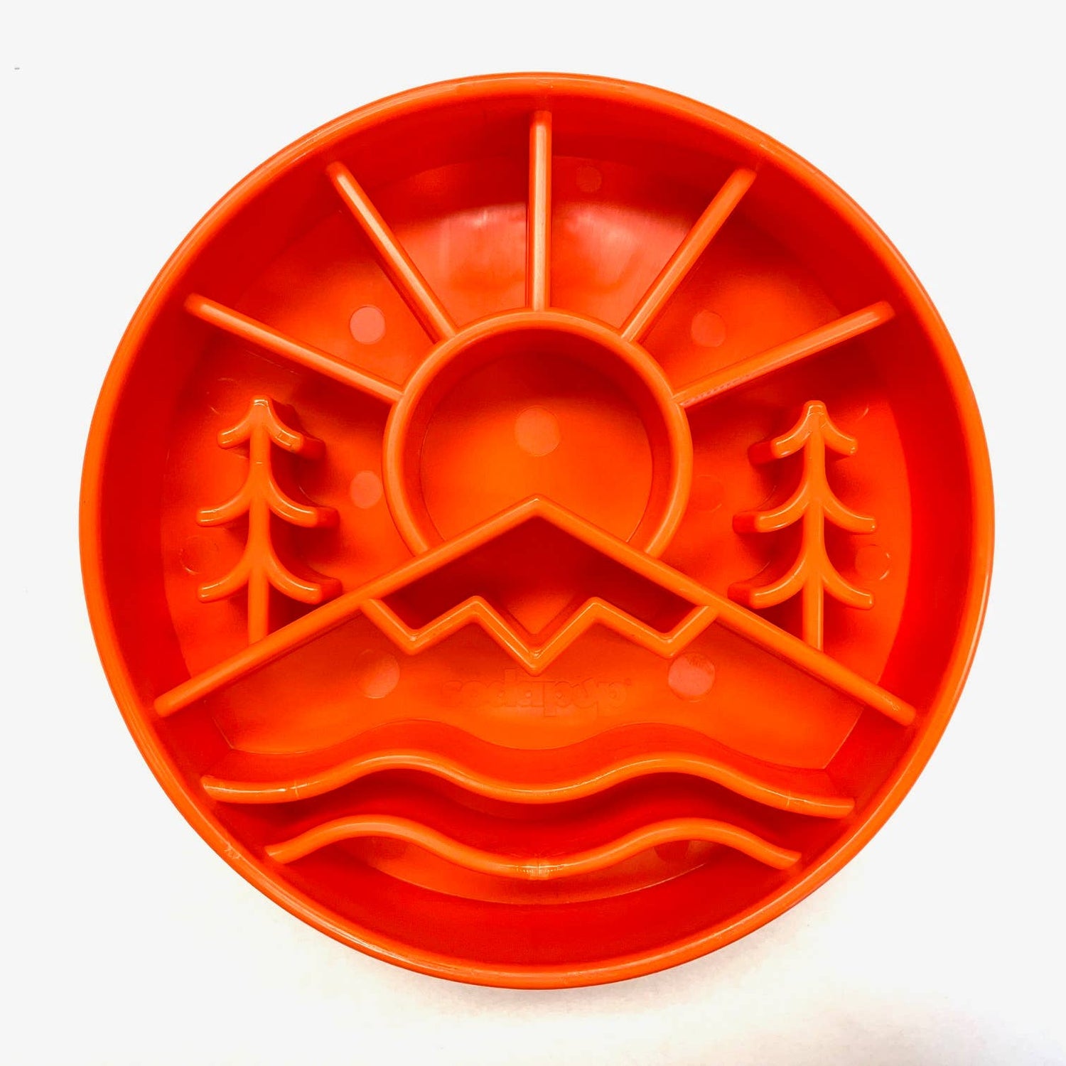 Great Outdoors Design Enrichment Slow Feeder Bowl - Performance Dog Supply