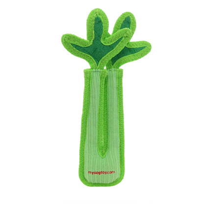 Tuffy Celery Squeaky Dog Toy