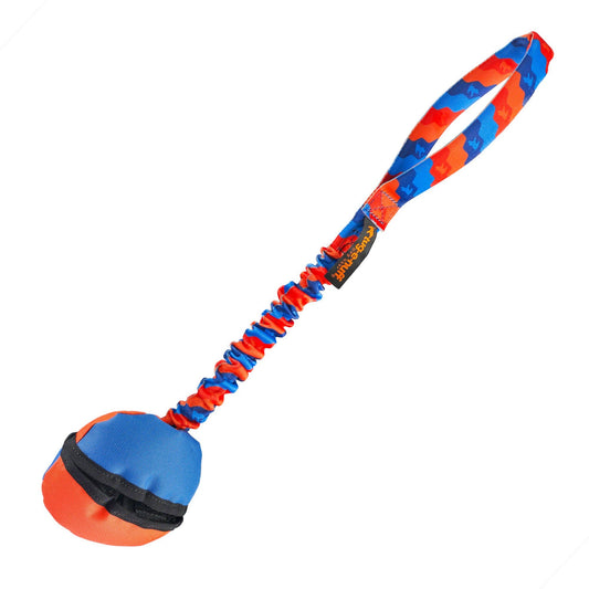 Tug-E-Nuff – Power Clam Bungee - Treat Dispensing Dog Toy