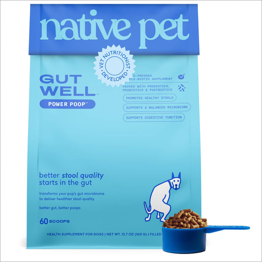 Native Pet - Native Pet GutWell Power Poop Digestion Support Supplement