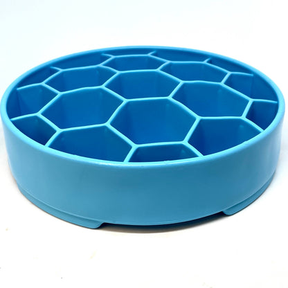 Honeycomb Design eBowl Enrichment Slow Feeder Bowl for Dogs - Performance Dog Supply