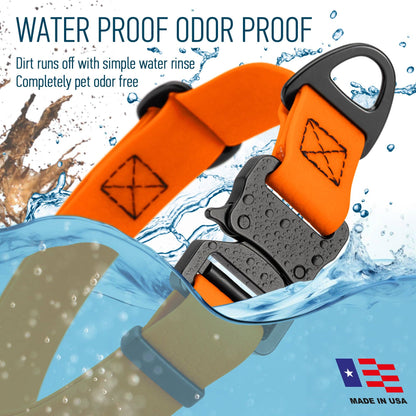 Waterproof Dog Collar with Buckle