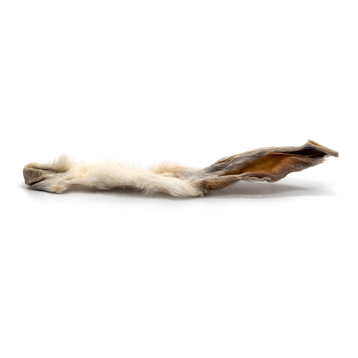 BULK - Rabbit Ears with Fur Dog Chews - 25-pack