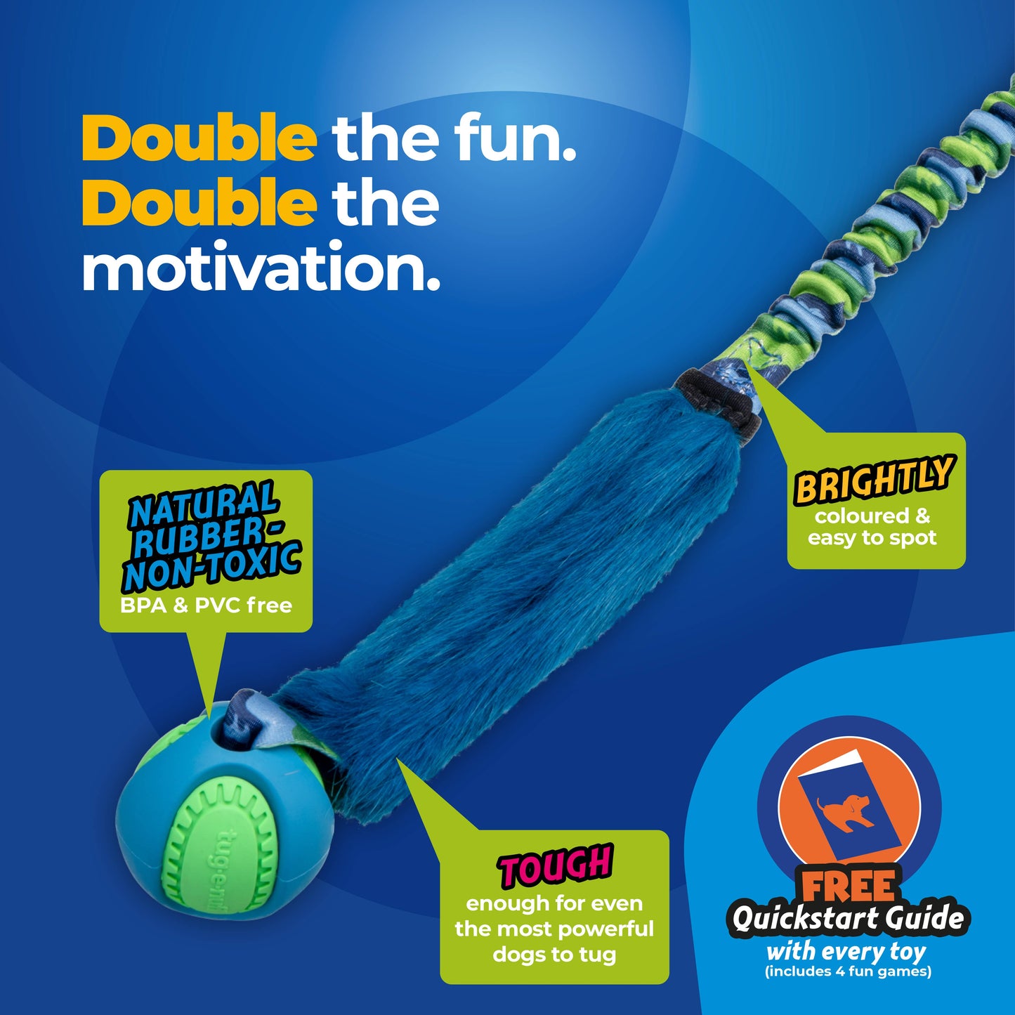 Tug-E-Nuff – Fauxtastic PowerBall Bungee
