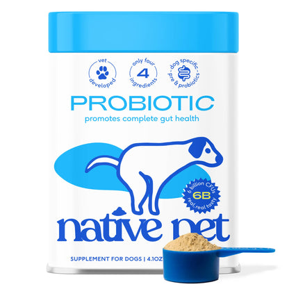Native Pet - Probiotic & Prebiotic Powder Vet-Formulated Supplement