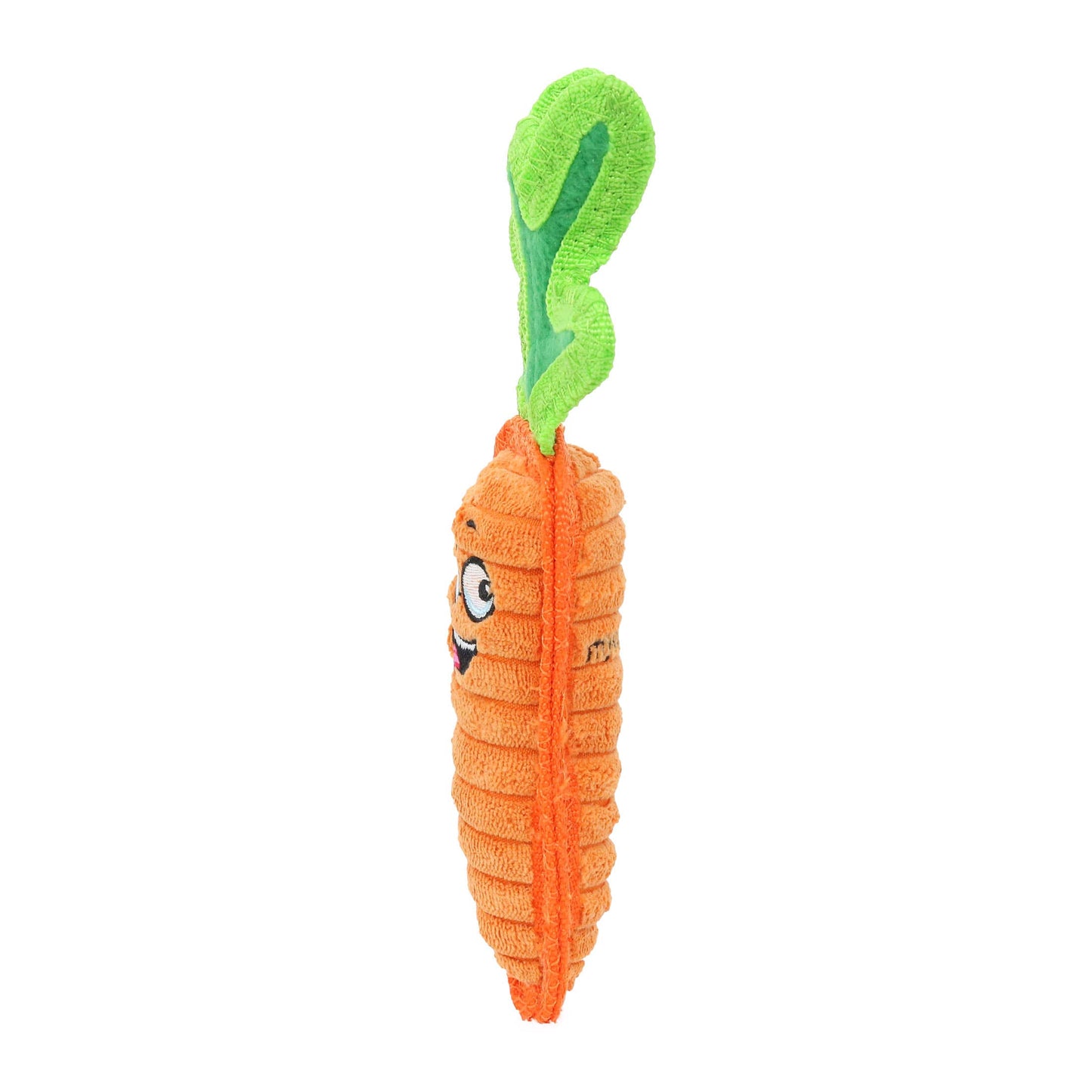 Tuffy Jr Carrot Squeaky Dog Toy