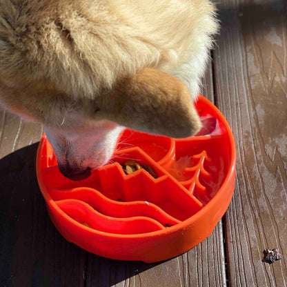 Great Outdoors Design Enrichment Slow Feeder Bowl - Performance Dog Supply