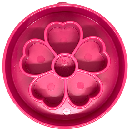 Flower Design Enrichment Slow Feeder Bowl - Performance Dog Supply
