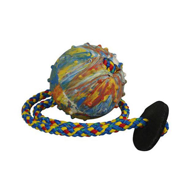 GAPPAY - 2.5" Training Ball On Rope With Leather Ring