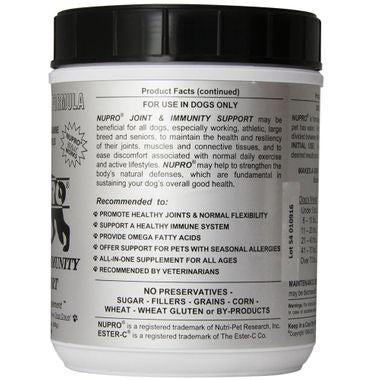 Nupro Joint & Immunity - Performance Dog Supply