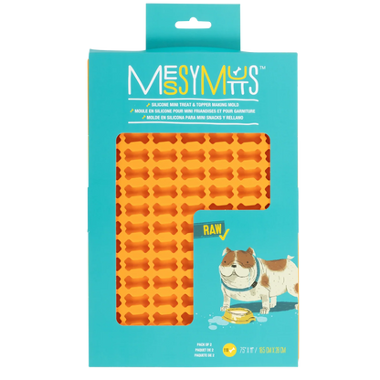 Mini Bones Silicone Dog Treat Mold - 2 Pack