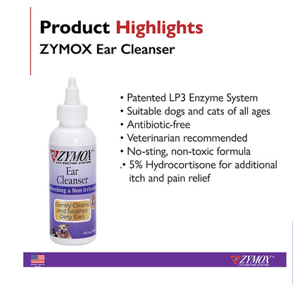 Zymox Pet Ear Cleanser - Performance Dog Supply